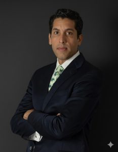 Se trata de la fotografía del Dr. Rubén Maestre Wills